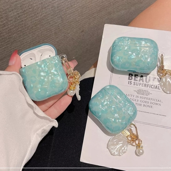 Airpods Case Cover Airpods Pro Case Cover Airpods 3rd Gen Case Cover Pearl - Picture 4 of 5